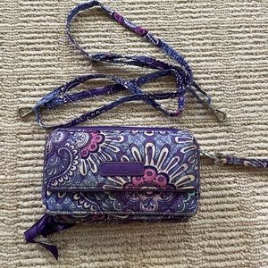 Vera Bradley crossbody wallet